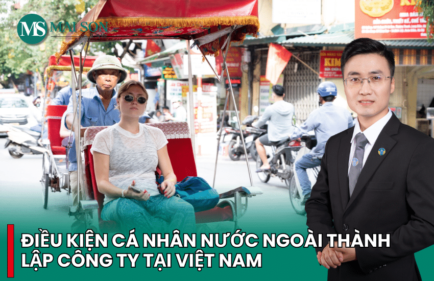 cá nhân nước ngoài thành lập doanh nghiệp, thành lập công ty có người nước ngoài