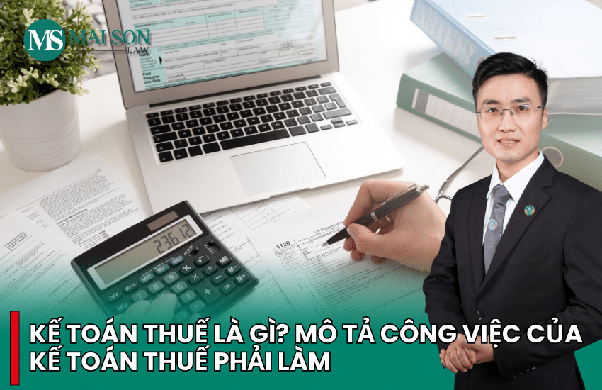 mô tả công việc kế toán thuế