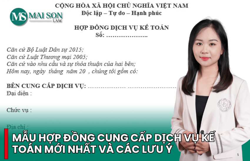 hợp đồng dịch vụ kế toán thuế
