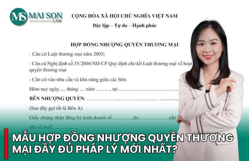hợp đồng nhượng quyền thương hiệu