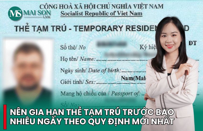 thẻ tạm trú cho người nước ngoài hết hạn