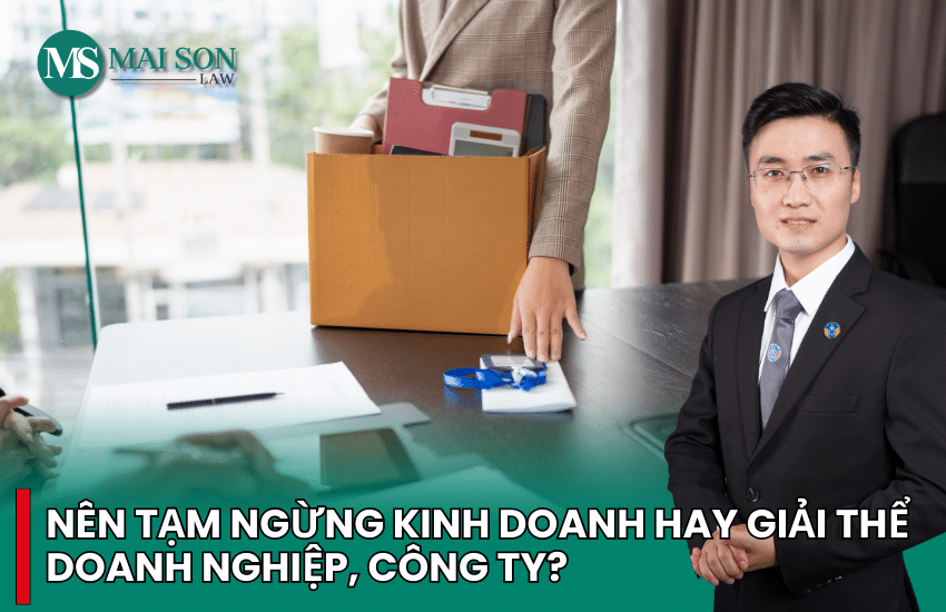 tạm ngưng hoạt động công ty, tạm dừng hoạt động công ty