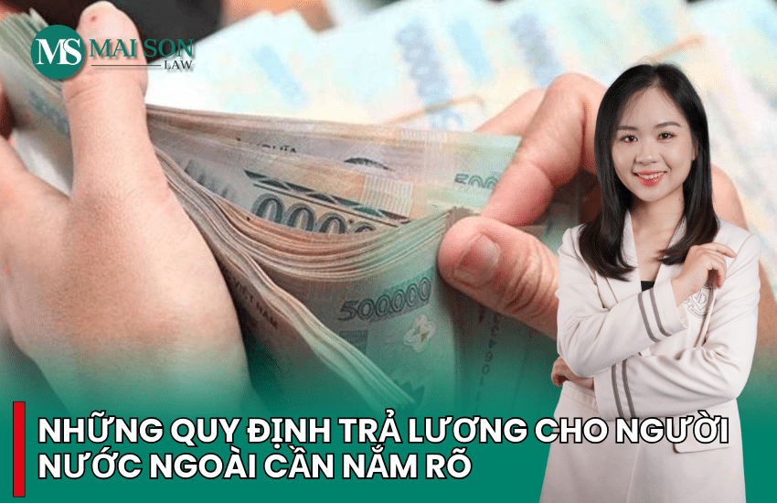 trả lương cho người nước ngoài