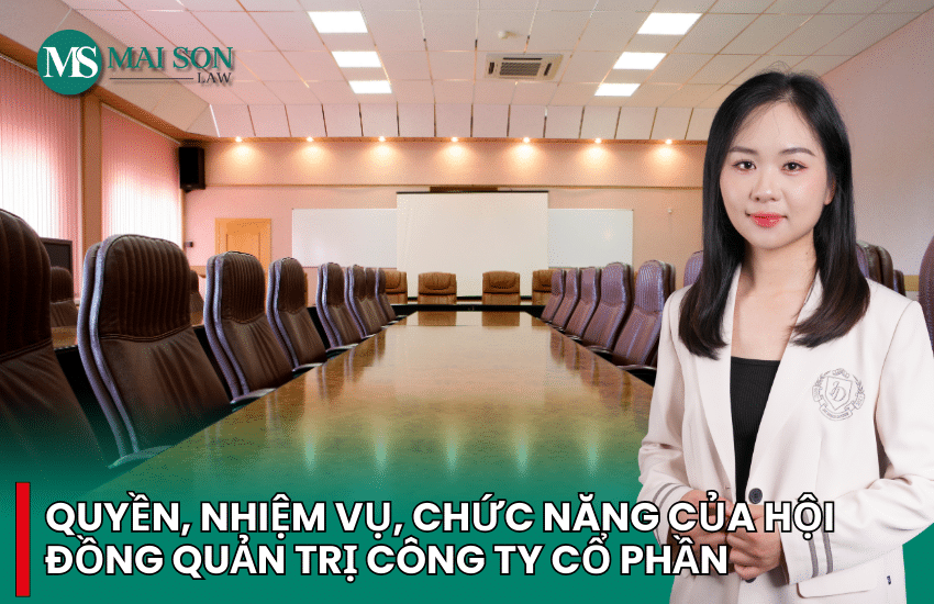 chức năng nhiệm vụ của công ty cổ phần