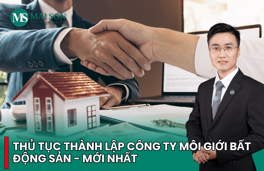 thủ tục thành lập công ty môi giới bđs