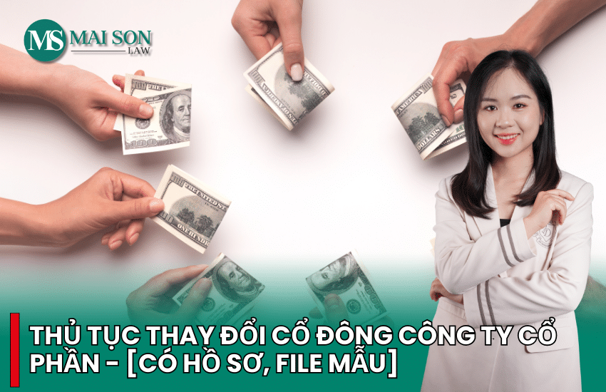 thay đổi cổ đông trong công ty cổ phần