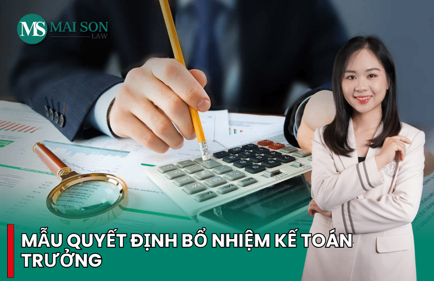 quyết định bổ nhiệm kế toán trưởng công ty tnhh, mẫu bổ nhiệm kế toán trưởng công ty tnhh mtv